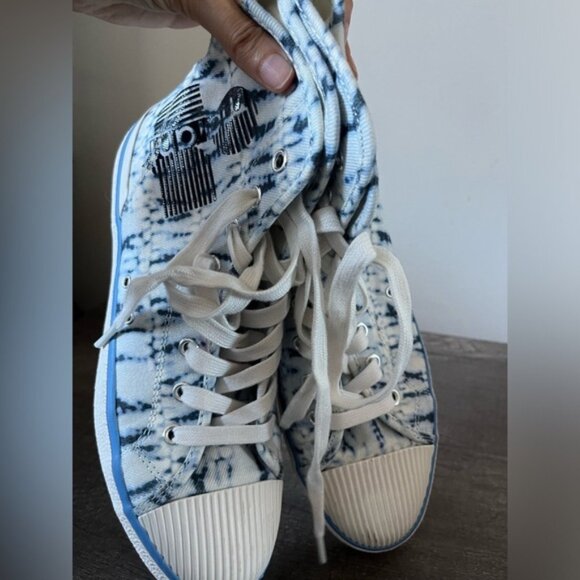 ISABEL MARANT tie-dye high-top sneakers Size 8 - Picture 9 of 14